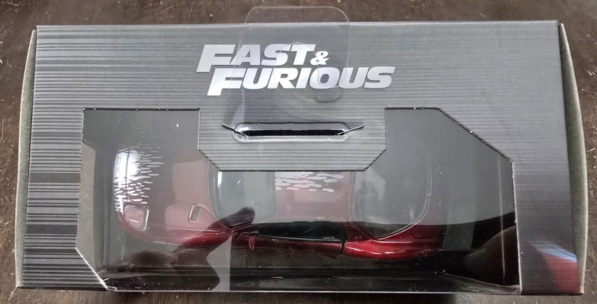 Jada Toys Fast & Furious 1995 Dom's Mazda RX-7 Candy Red 1:32 *NEW