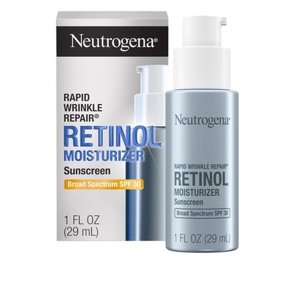 Neutrogena Rapid Wrinkle Repair 1 Fl Oz (Pack of 1), Daily Moisturizer 