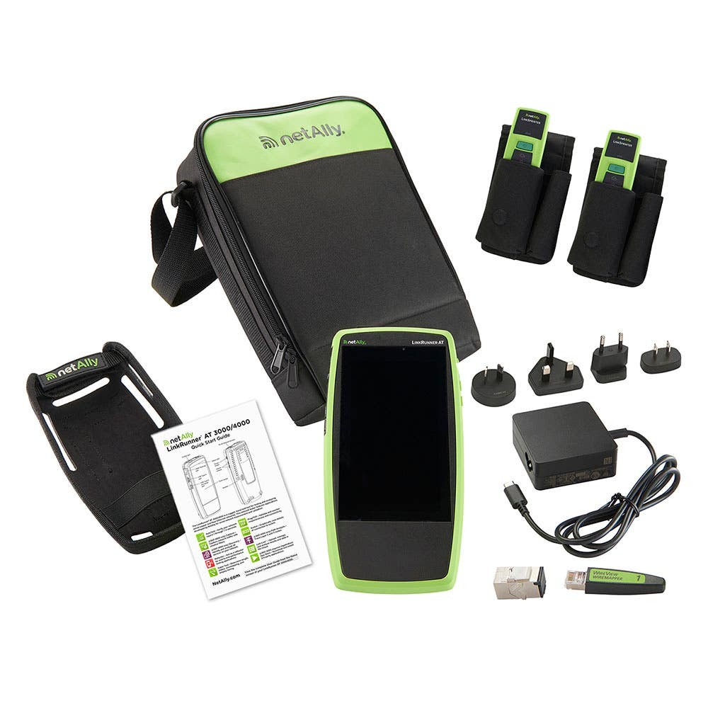 NetAlly LINKSOLUTIONS-KT-3K LinkRunner AT 3000 and 2 LinkSprinters