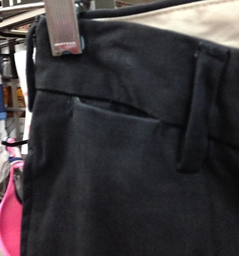 Boys Gap Black Dress Pants Size 7 Slim New Without Tags - Picture 6 of 6