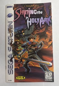 Shining the Holy Ark SEGA SATURN CIB FOAM INSERT TESTED AND WORKING