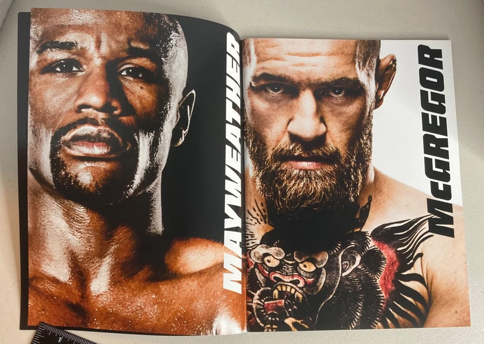Floyd Mayweather vs. Conor McGregor Official Program Las Vegas August 26, 2017 - Image 3 of 4