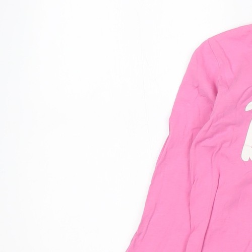 H&M Mädchen rosa Barbie T-Shirt 8-10 Jahre Langarm - Bild 8 von 12