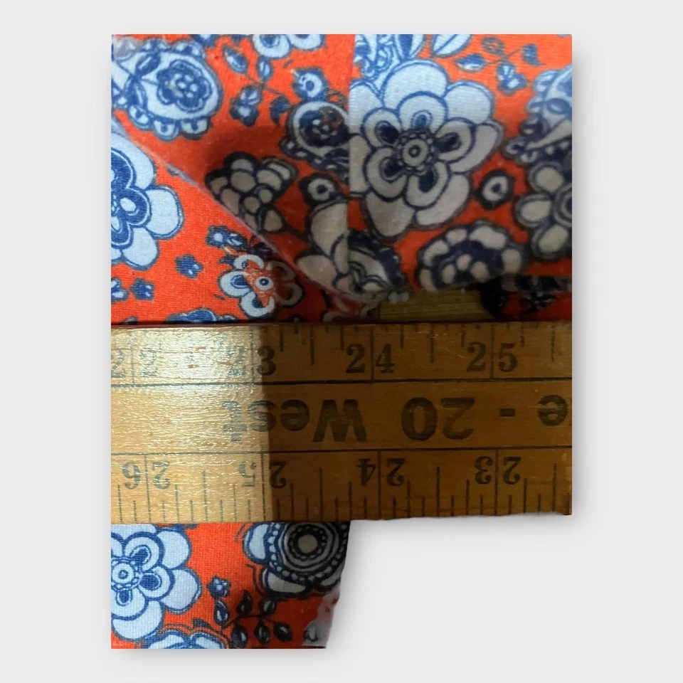 Top túnica LuLaRoe Irma floral rojo cachemira manga corta para mujer talla XS Foto 4 de 4