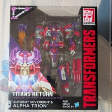 Transformers Titans Return Autobot Sovereign & Alpha Trion Brand New Mint Rare