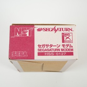 SEGA SATURN Modem HSS-0148 HSS-0127 Boxed Made in JAPAN