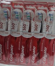 5 Colgate 360 Optic White Toothbrush, Soft