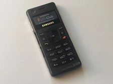 Samsung SGH F300 Ultra Music Black Retro Phone