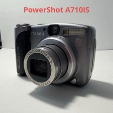 Canon PowerShot A710IS Compact Digital Camera Tested Used Condition