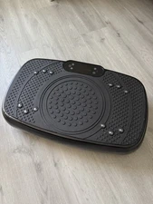 Vibration Plate Exercise Machine: TISSCARE Weight Loss Standard Size, Black