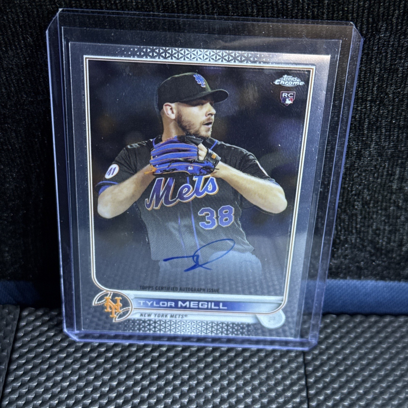 2022 Topps Chrome - Rookie Autographs Tylor Megill #RA-TM (AU, RC)