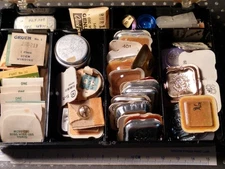 Antique Wristwatch Large Parts Assortment - Swiss: Bulova, Gruen Etc.