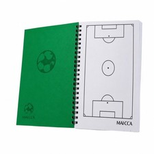 Taccuino da Allenatore Portatile Quaderno Tattico Rigido per Partite,