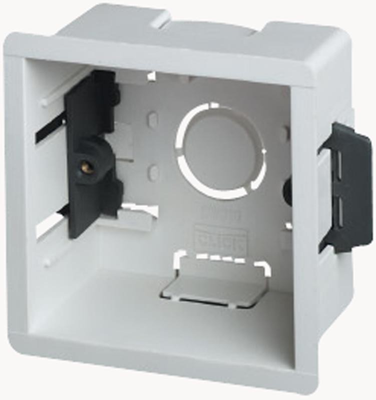 CLICK - Dry Lining Box, 1-Gang, 47mm (D)