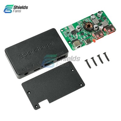 PD 100W Type-C Solar Panel Controller Voltage Regulator Dual USB Fast Charging