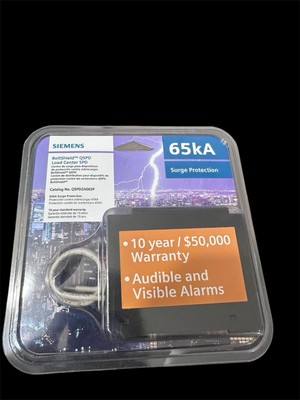 SIEMENS BoltShield 120/240V 65KA AC Home Surge Protection Device QSPD2A065P -NEW