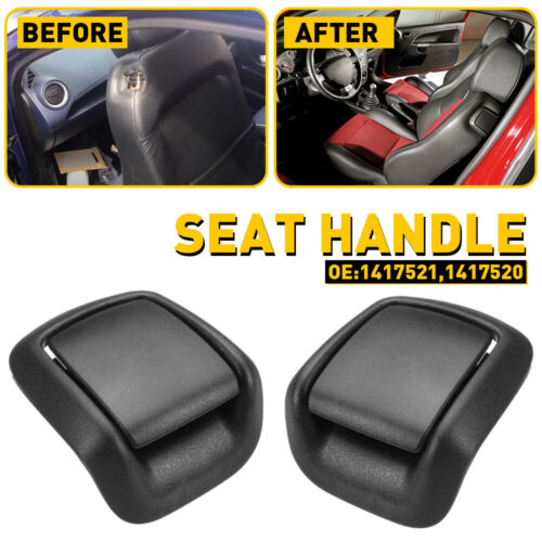 2x Right + Left Hand Front Seat Tilt Handles For Ford Fiesta Mk6 -3 door 1417521 - Picture 1 of 12