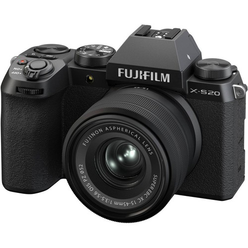 Fujifilm X-S20 26.1 MP Mirrorless Digital Camera - Black (with XC 15-45mm Lens) (16781943)