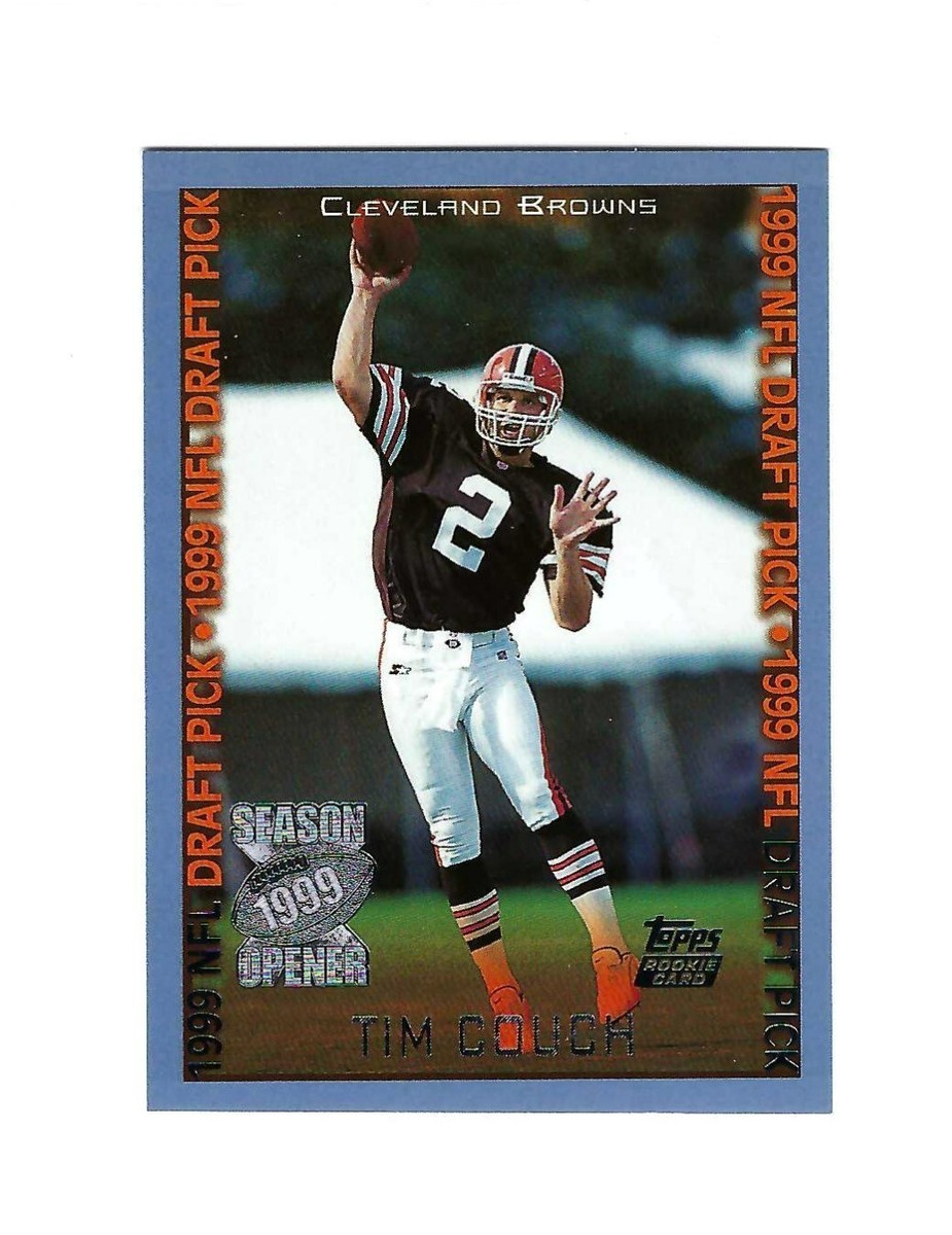 1999 Topps Season Opener #147 Tim Couch rookie card, Kentucky