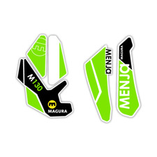 AUTOCOLLANTS FOURCHE STAR SAM ® Magura Menja M130 ADHÉSIFS STICKER 26 pouces