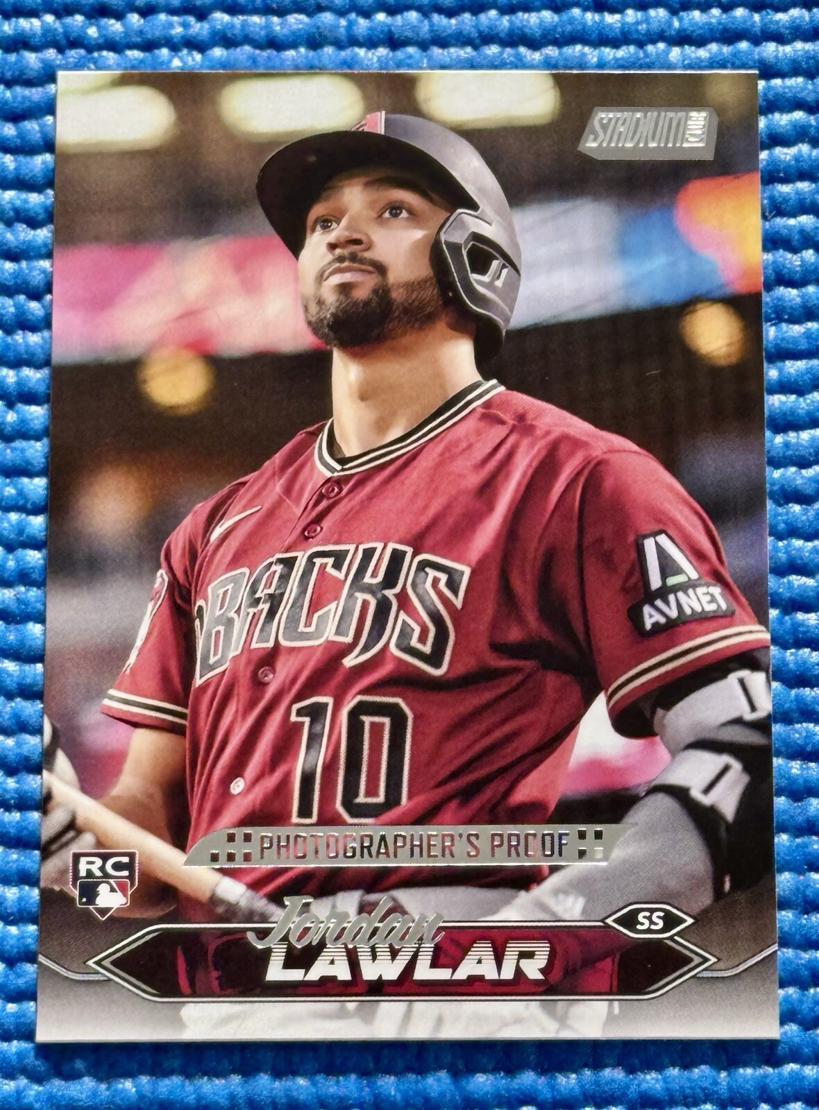 Jordan Lawlar 2024 Topps Stadium Club Photographer's Proof RC #12 Diamondbacks