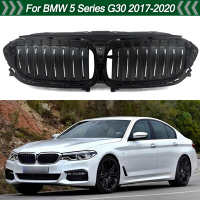 Front Bumper Radiator Grille Active Air Shutter Fit For BMW G30 M550i 2017-2020