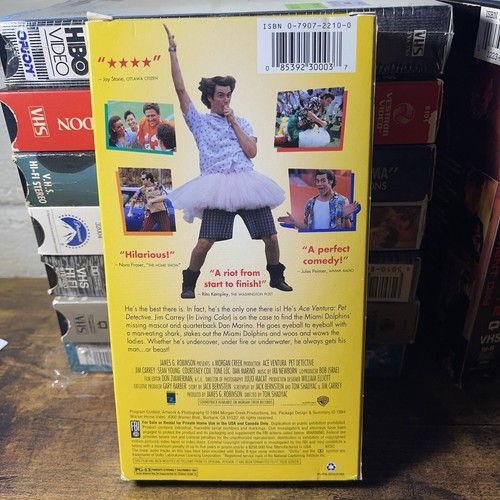 Ace Ventura Pet Detective VHS 1994 - Picture 2 of 3