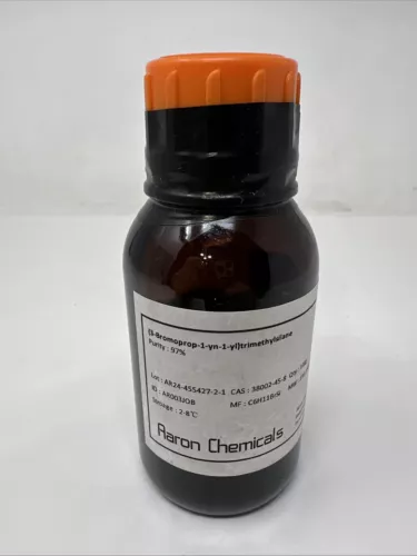 Aaron Chemicals (3-Bromoprop-1-yn-1-yl) trimethylsilane, 97% Pure Laboratory Use