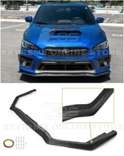 For 18-21 Subaru WRX STi HT Style CARBON FIBER Front Bumper Lower Lip Splitter