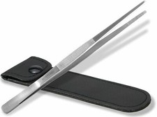 Aquarium Pinzette Gerade Futterpinzette Pflanzenpinzette 9 cm bis 35 cm mit Etui