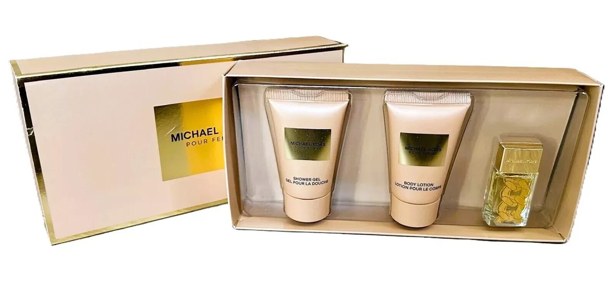 Michael Kors Pour Femme 3-Pc. Travel Gift Set: EDP, Body Lotion