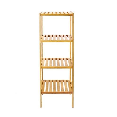 Wooden Bamboo Shelf Stand Book Plant Display Storage Cabinet Towels Holder Unit - Picture 4 of 9
