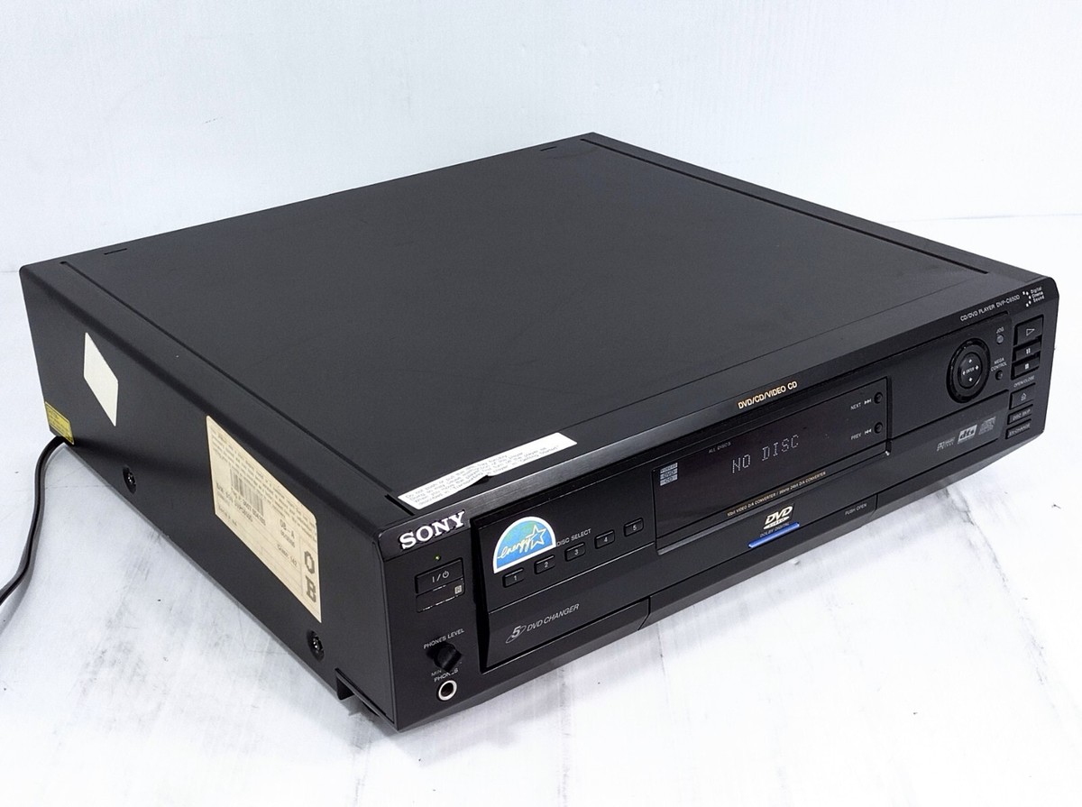 Sony DVP-C650D 5 Disc CD DVD Video Changer/Player * No Remote* | eBay