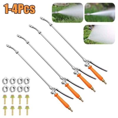 1-4Pcs 29 Inches Replacement Universal Sprayer Wand 3/8'' Brass Barb Sprayer Wand