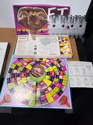 E.T. The Extra Terrestrial Board Game Nice condition 1982 E.T | eBay