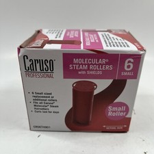 Caruso Professional Molecular Steam Rollers with Shields, Small 6-Count
