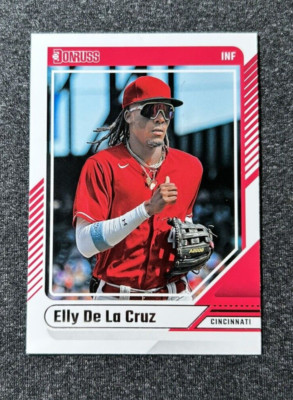 2024 Donruss Card #18 Elly De La Cruz - Cincinnati Reds