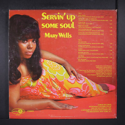 MARY WELLS: servin' up some soul JUBILEE 12