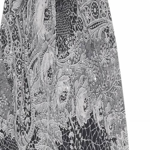 New Look Womens Grey Paisley Polyester Blend Maxi Size 8- Strapl - Picture 3 of 10