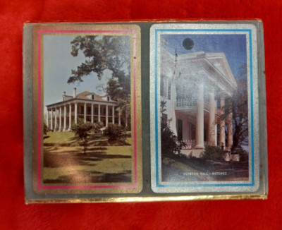 Congress Card Set Gold / Silver Edge Natchez Mississippi Dunleith Stanton Hall