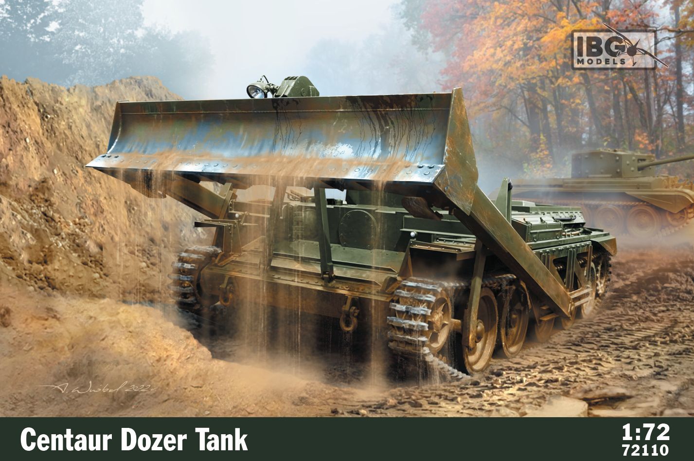 IBG Models 1/72 Centaur Bulldozer Tank