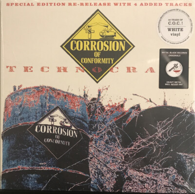 Corrosion Of Conformity   Technocracy LP 2022 Metal Blade [Limited White Vinyl]
