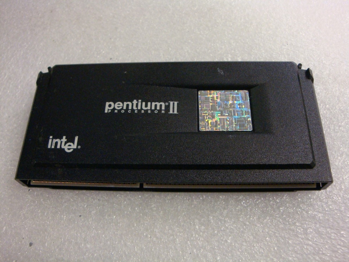 Intel Pentium CPU 60MHz 2個セット Vintage New Intel Pentium II 266MHz/512KB/66 SECC1 Slot1 CPU