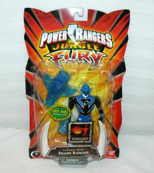 Bandai Power Rangers Jungle Fury - Shark Ranger Action Figure for sale ...