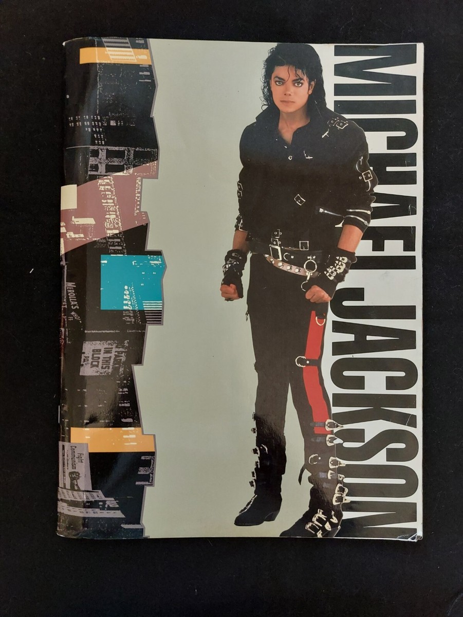 MICHAEL JACKSON 1988 BAD CONCERT TOUR PROGRAM | eBay