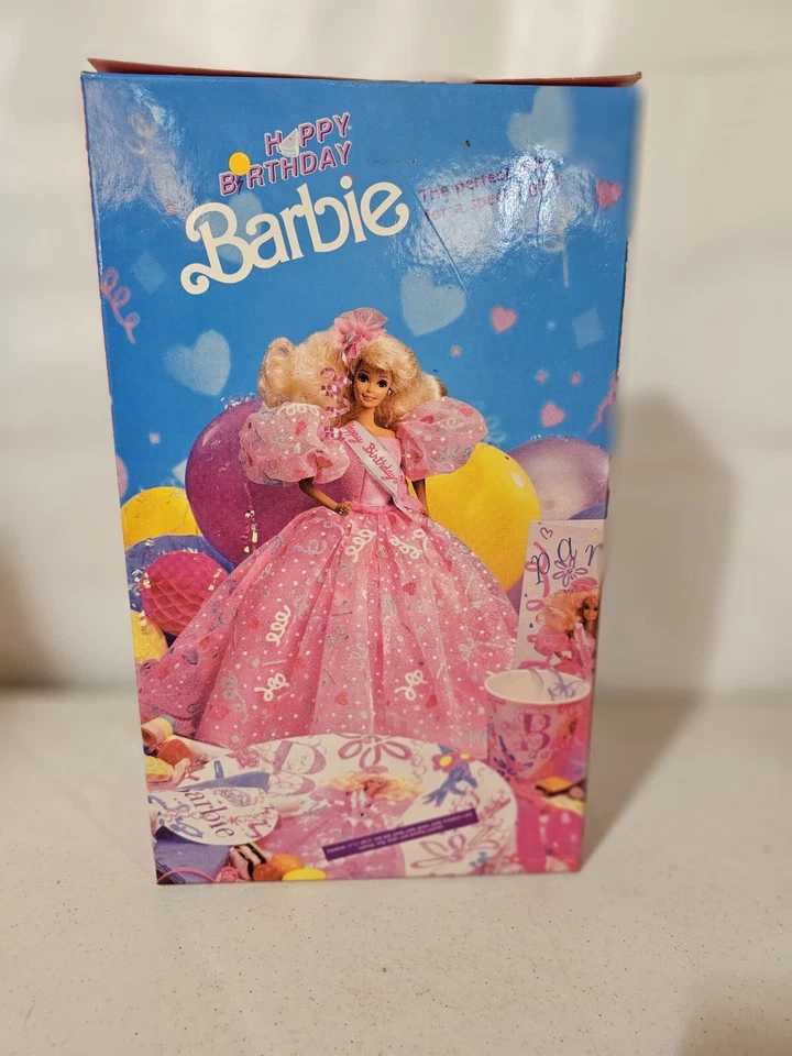 Vestido de cumpleaños retro Happy Birthday Barbie #9915 Leo/Mattel regalo perfecto Foto 2 de 4