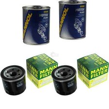 2x Original MANN Ölfilter W 67/1 + 2x SCT Motor Flush Motorspülung