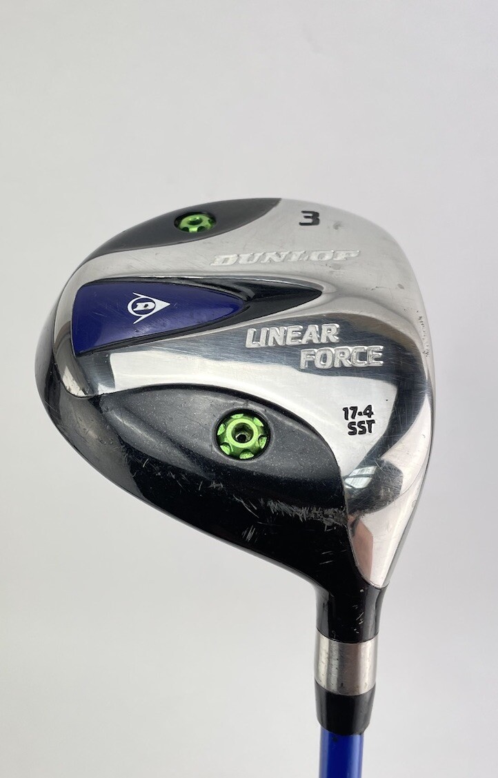 Japan Issue Dunlop Linear Force 17.4 SST 3 Wood Mid Firm Graphite Shaft Japan Issue Dunlop Linear Force 17.4 SST 3 Wood Mid Firm Graphite Shaft