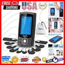 24 Preprogrammed Modes TENS EMS Massager - Effective Muscle Pain Relief Therapy