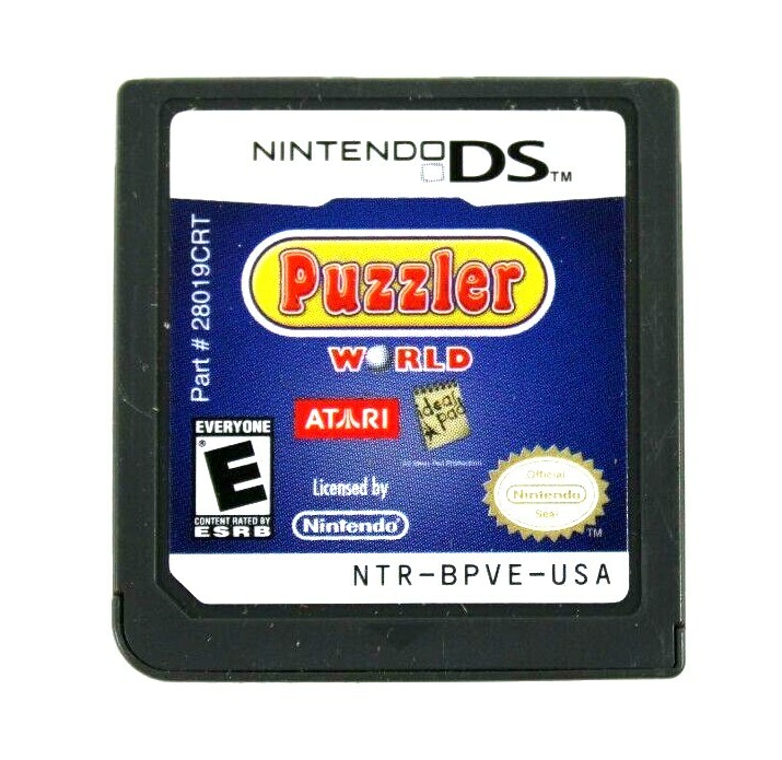 Puzzler World for Nintendo DS - Authentic Game Cartridge Only No